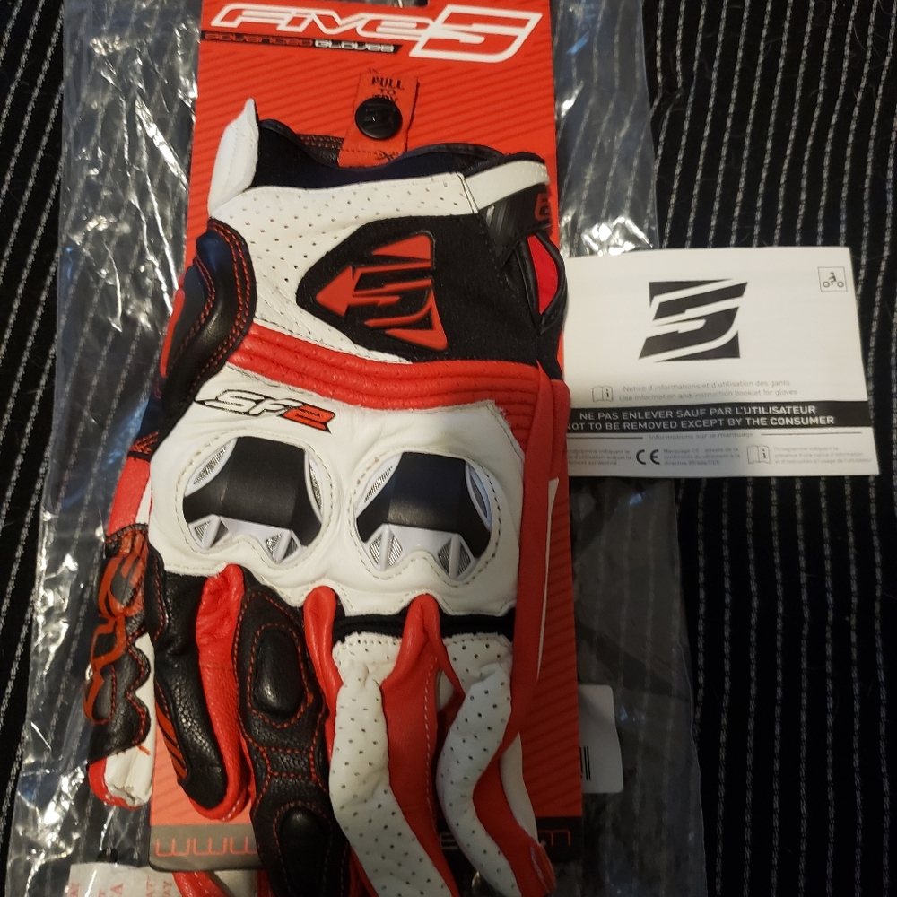 Five SF2 Motorcycle Gloves - Brand New